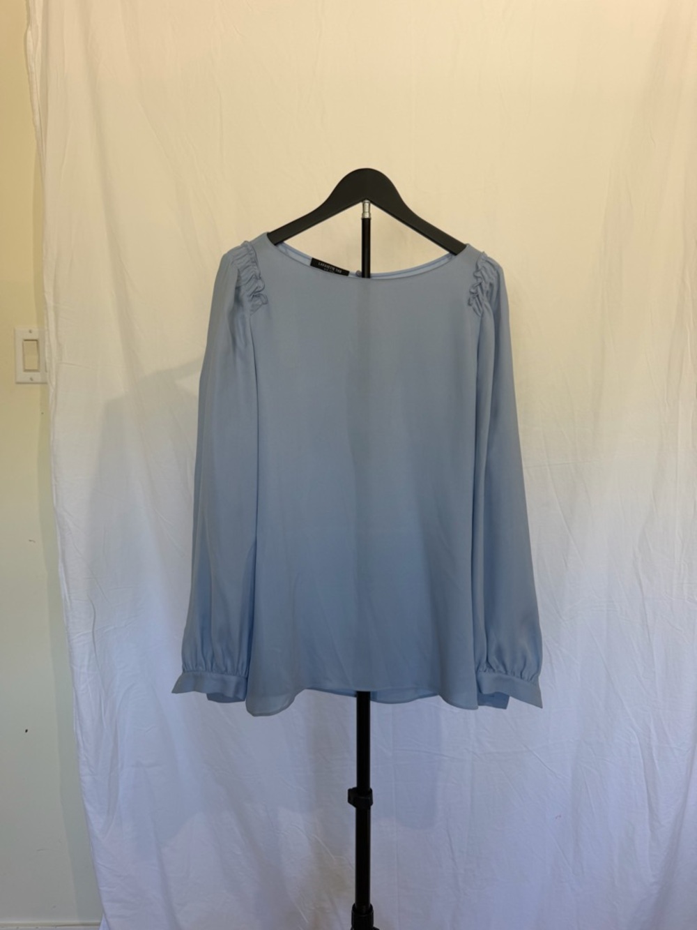 Lafayette 148 New York Albright 100% Silk Blouse | Size XL - Picture 9 of 14